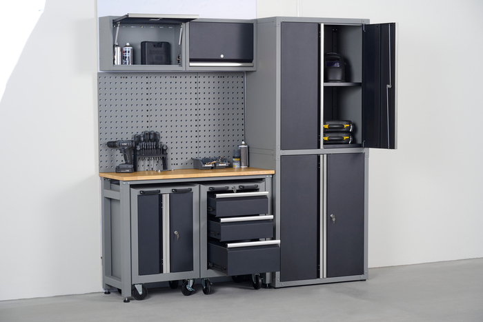 Garageopbevaring 1900 x 1860 x 460 mm - Probuilder
